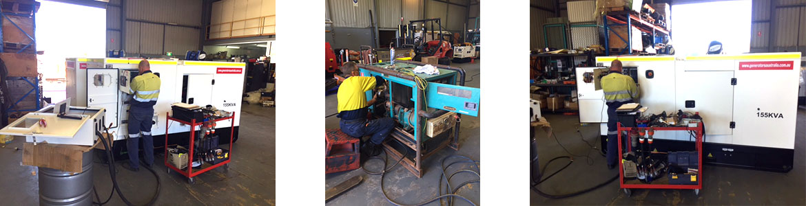 Servicing Generators
